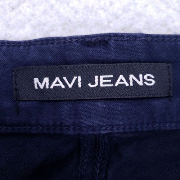 Mavi Jeans Denim Cotton Men SZ 36x34 Blue Straight Stretch VTG Mid Rise Slim 90s - Picture 12 of 13